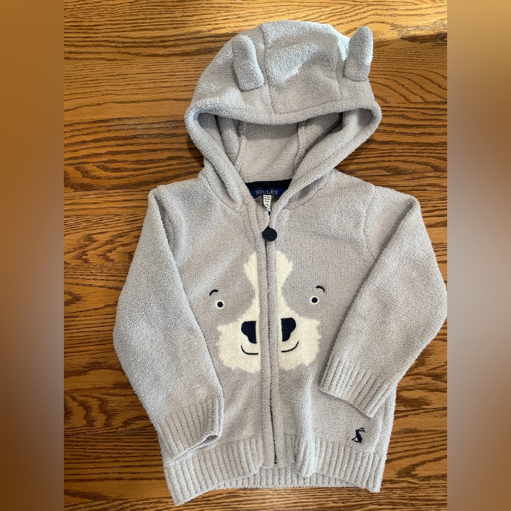 Joules 18-24mo bear hoodie